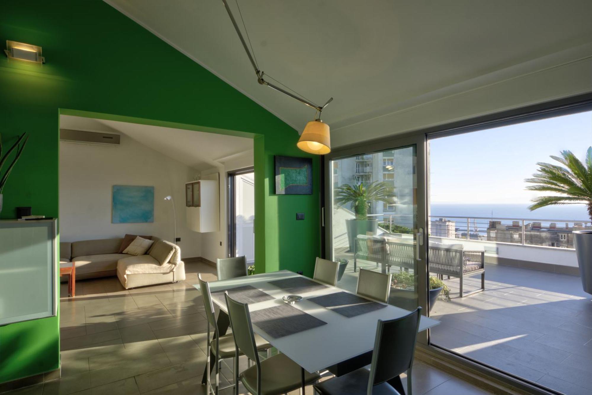 Penthouse Belvedere City View With Private Parking Rijeka Zewnętrze zdjęcie