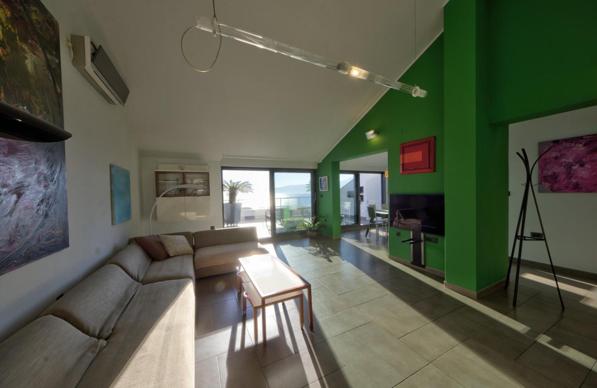 Penthouse Belvedere City View With Private Parking Rijeka Zewnętrze zdjęcie